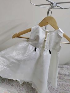 Elegant White Baby Girl Dress