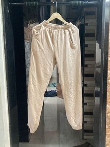 Comfortable Beige Joggers