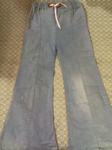 Light Wash Flared Jeans