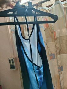 Abstract Print Tie-Up Top
