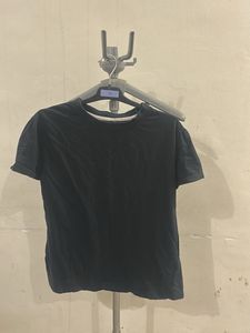 Pack of 5 white Basic Black T-Shirt