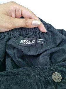 Button-Up A-Line Skirt