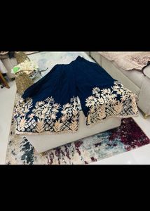 Embroidered Kurta with garara