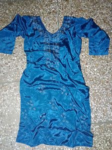 heavy silk sarara kurti