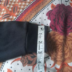 Korean New Branded Sweetheart Neck Black Crop Top