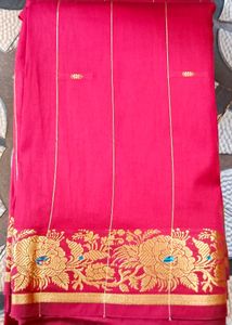 🥻 Red Festive Saree