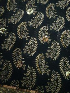 Black Sequined Saree🖤✨