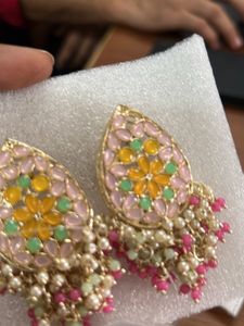 Multi Beads Earring