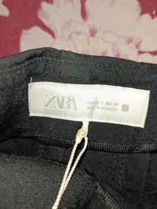 ZARA Black High-Waisted Shorts