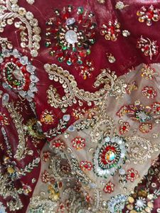 Embellished Traditional Bridal Lehenga with very h