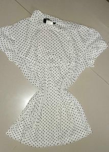 Cute Polka Dot Blouse