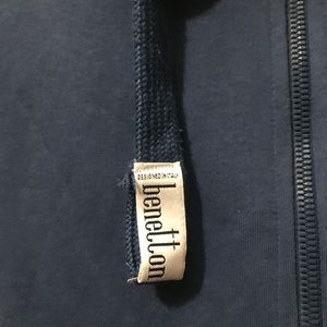 Blue Benetton Hoodie
