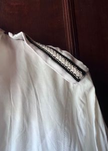 Mango White Shirt
