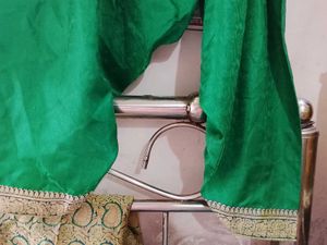 Elegant Green Silk Kurta