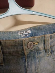 Distressed Denim Shorts