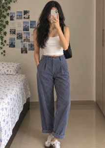 Blue underbudget Corduroy Pants
