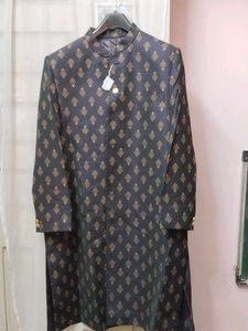 Men's Blue Sherwani/Kurta