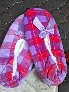 Cute Plaid Slippers