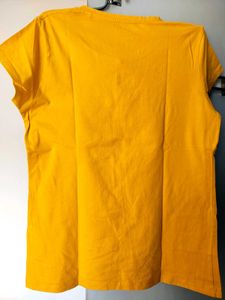 Mustard A-line Top