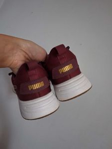 Puma Burgundy Sneakers