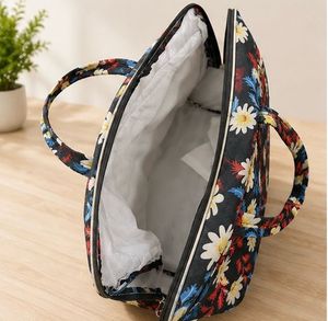 Chic Floral Weekender Bag