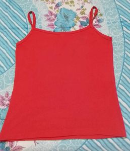 ♥️Vibrant Red Camisole Top for girls