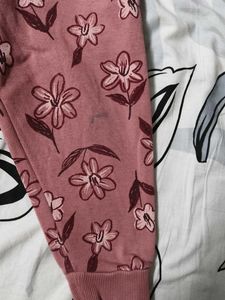 CucuGen Cute Floral Sweatshirt and Joggers Set