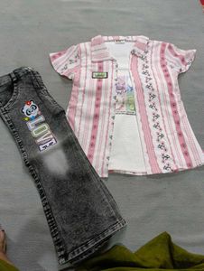 New Cute Girls Outfit - Top &amp; Pants