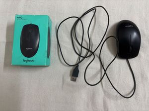 Logitech Wired USB Mouse- Black