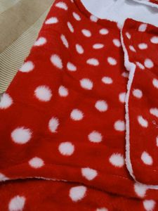 Newborn Swaddle Hooded Wrapper - Red