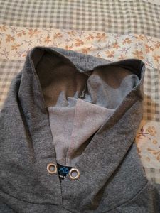Grey Mickey Mouse Graphic Hoodie