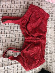 Amante Lace Red Bra