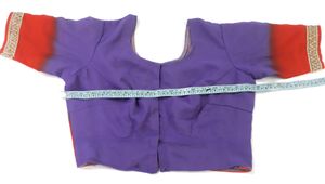 Saree blouse Eid Offer multi cut work lace kardana