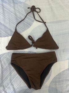 Chocolate Brown Triangle Bikini