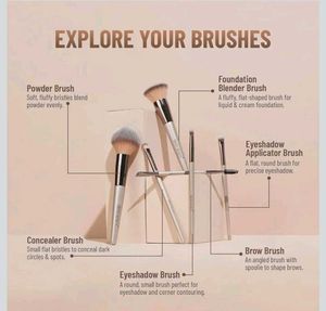 Swiss Beauty Professional Face &amp; Eye 6 Brush Set