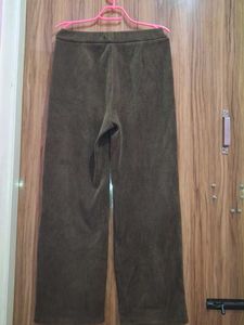 Brown Corduroy Wide Leg Pants🌼