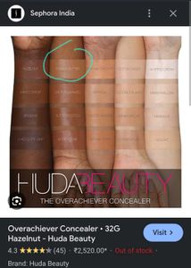 Huda Beauty Concealer- Peanut Butter 24G.