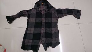 Comfy Plaid Button-Up Shirt