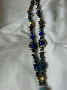 Bohemian Beaded Pendant Necklace