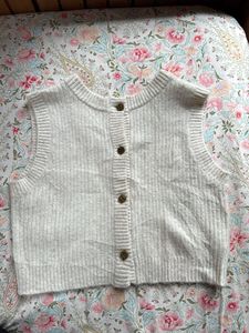 Cozy Knit V-Neck Sweater Vest