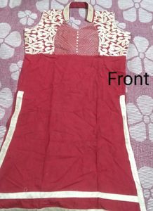 Elegant|Stylish|Dark red,wine|Ethenic Kurta