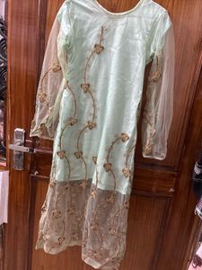 Elegant Embroidered Kurta Set