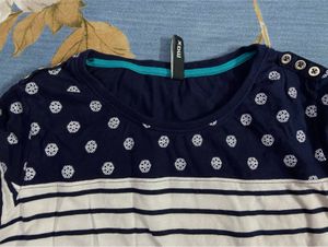Max Striped Long Sleeve Cotton Top