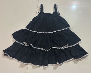 Black Tiered Dress