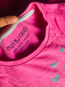 Pink Top For Girls