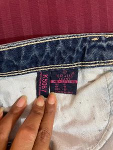 Kraus Straight fit High rise Jeans (Unused)