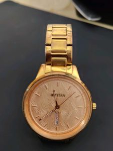 Titan Gold Watch