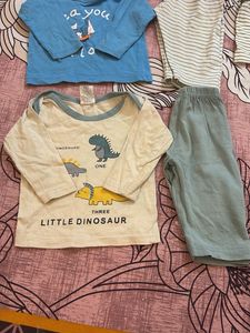 Cute Baby Dinosaur Outfit Set