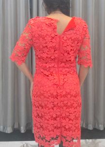 Red Lace Mini Dress