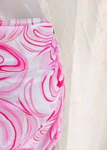 Y2K multi colour skirt